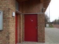 Toilet at the Vellern sports field