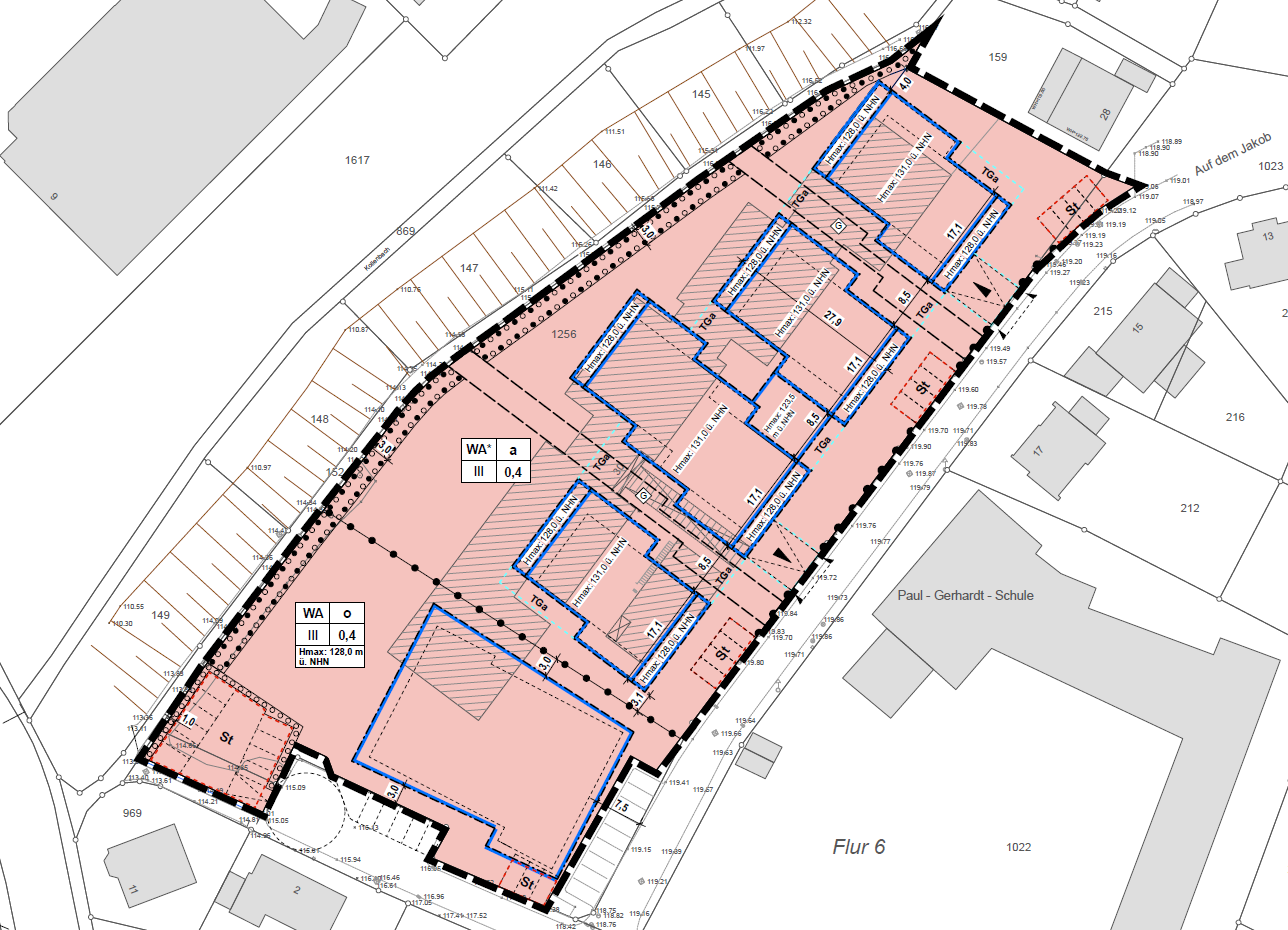 Planning Auf dem Jakob