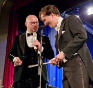 Mayor Michael Gerdhenrich and conductor Zlabinger