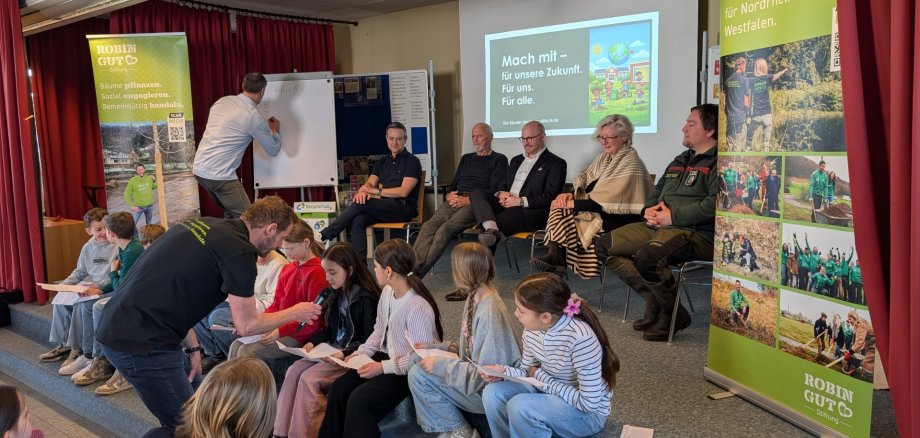 Öffnen der Umschläge