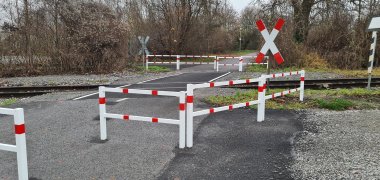 Circulation barrier on Siechenhausweg