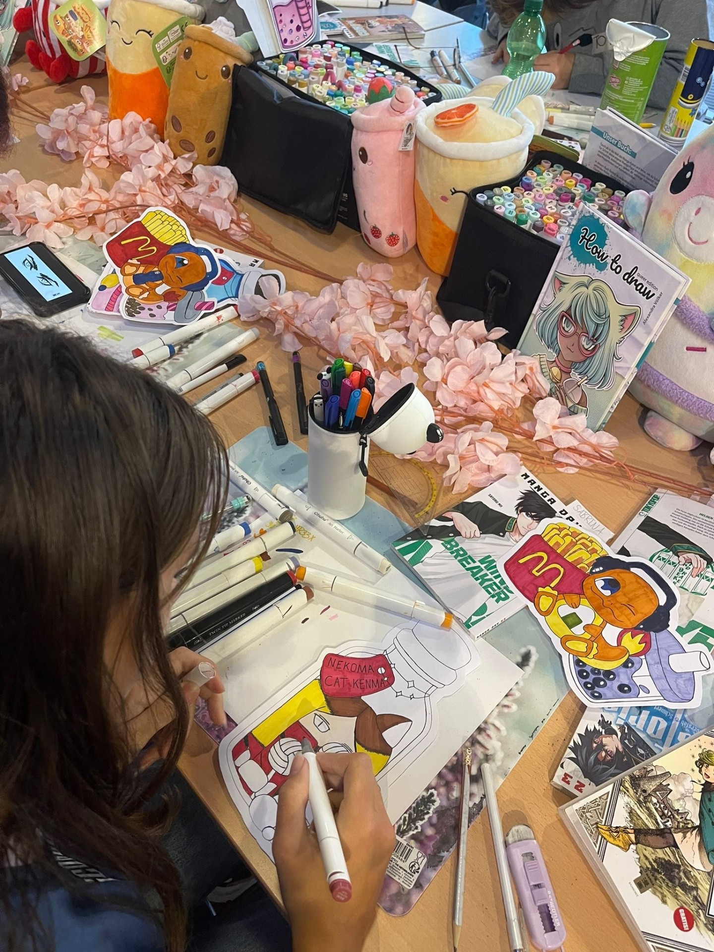 Bastelaktion im E-Werk