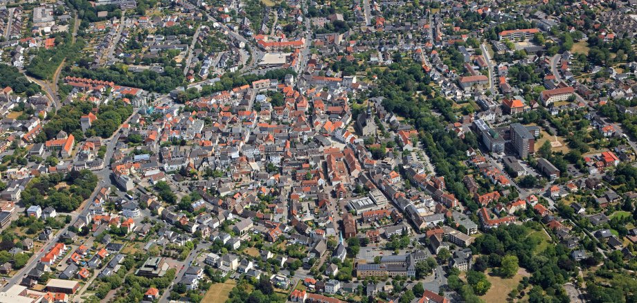 Luchtfoto Beckum