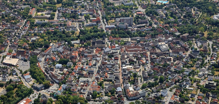 Luchtfoto Beckum