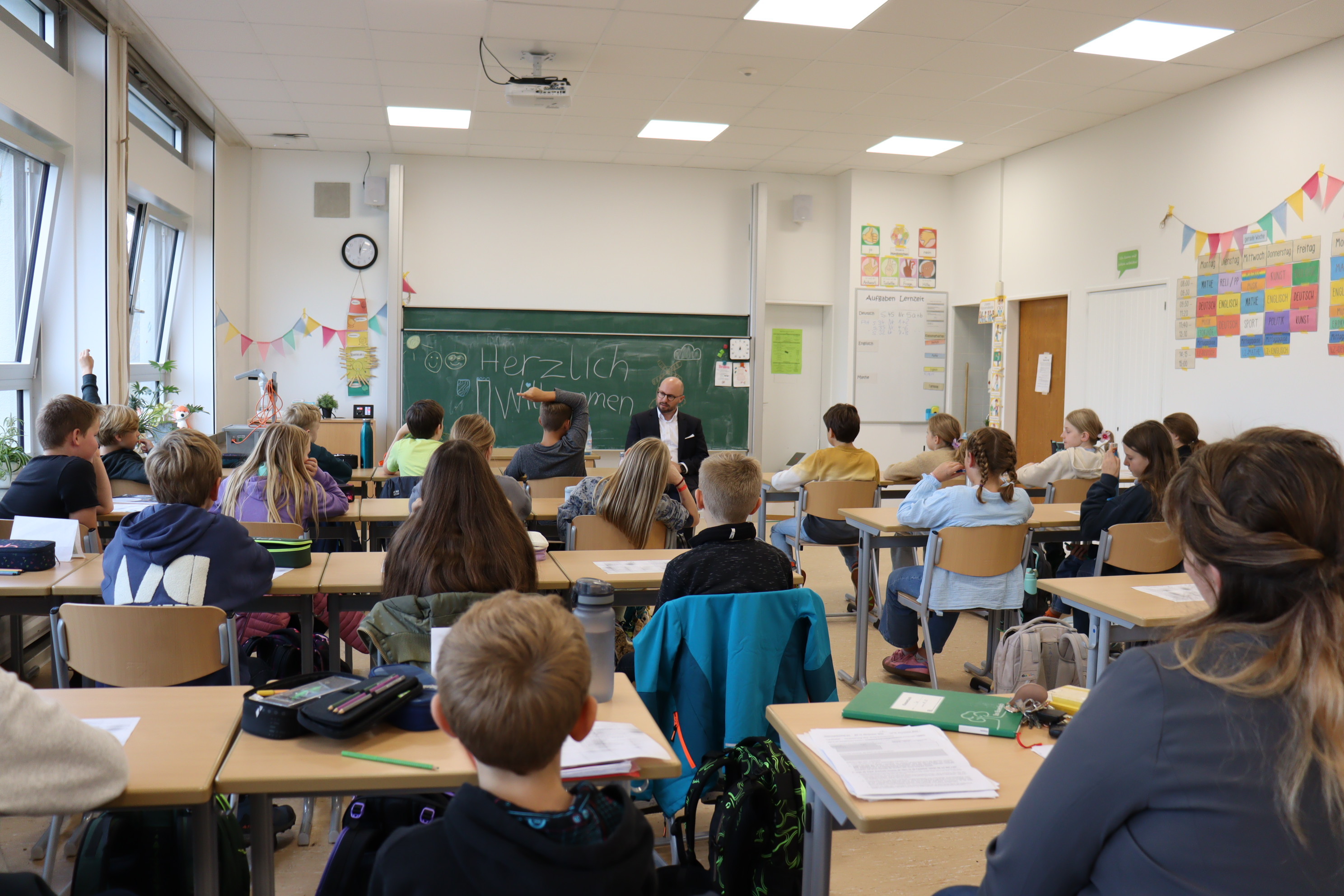 Lessen met de burgemeester