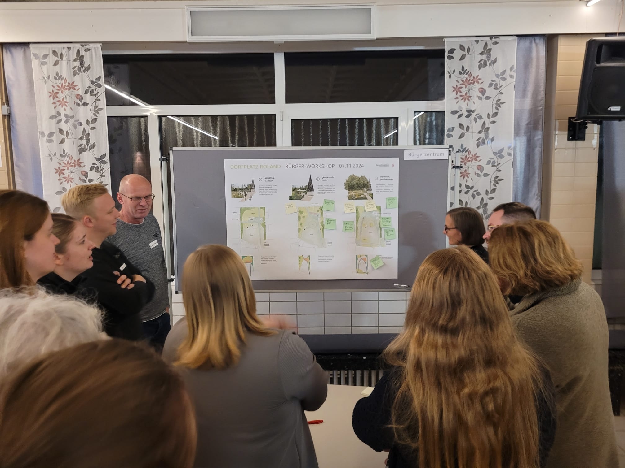 Discussie op het prikbord