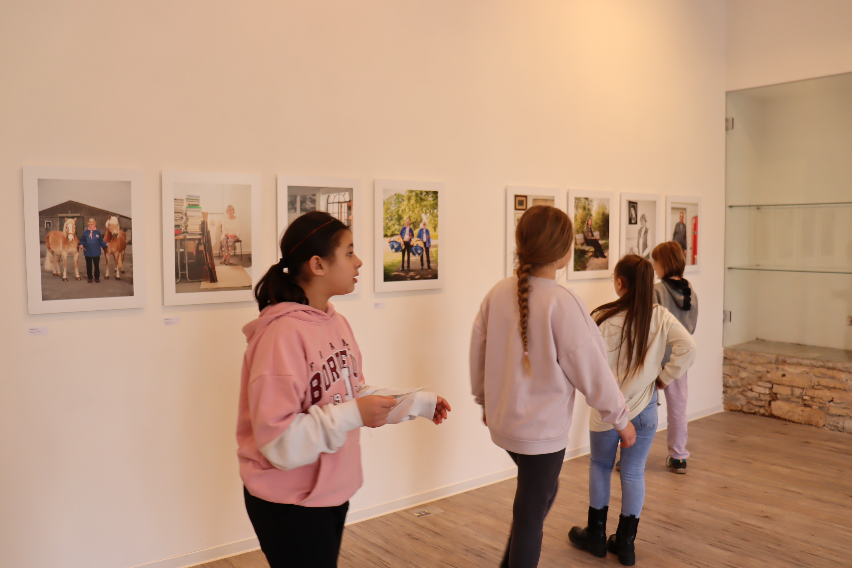 Kinderen in het museum