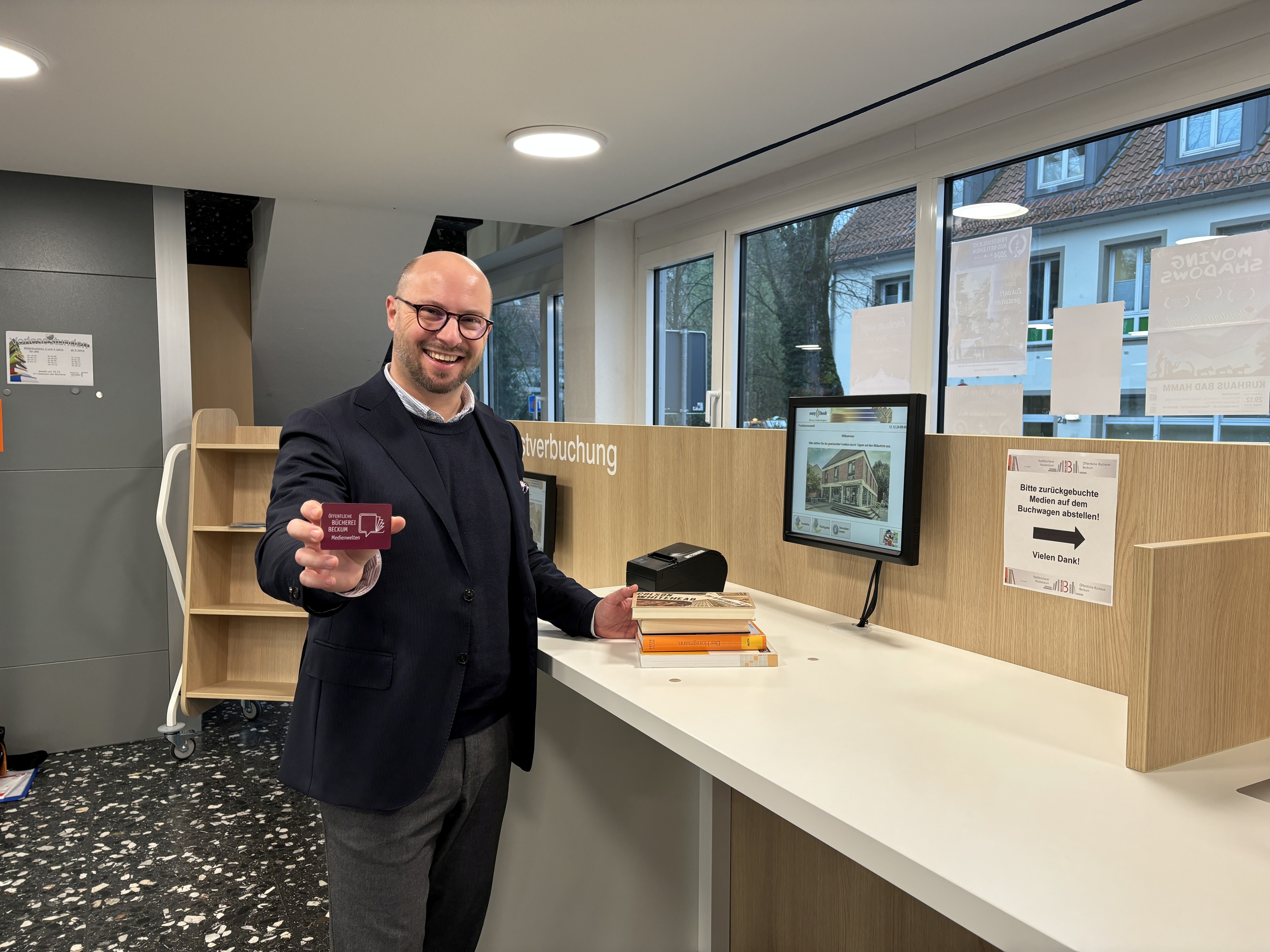 Burgemeester bij nieuwe fabriek