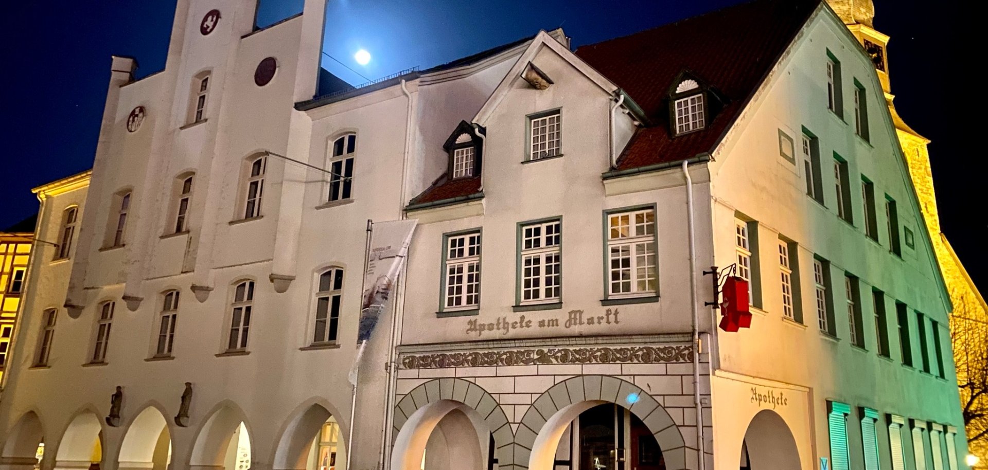 Stadtmuseum bei Nacht