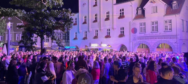 Totale vom Marktplatz