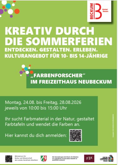 Plakat Farbenforscher