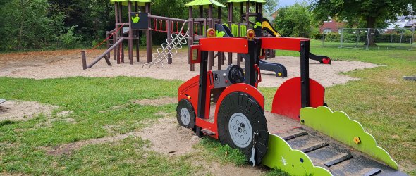 Spielkombination und ein Spieltrecker