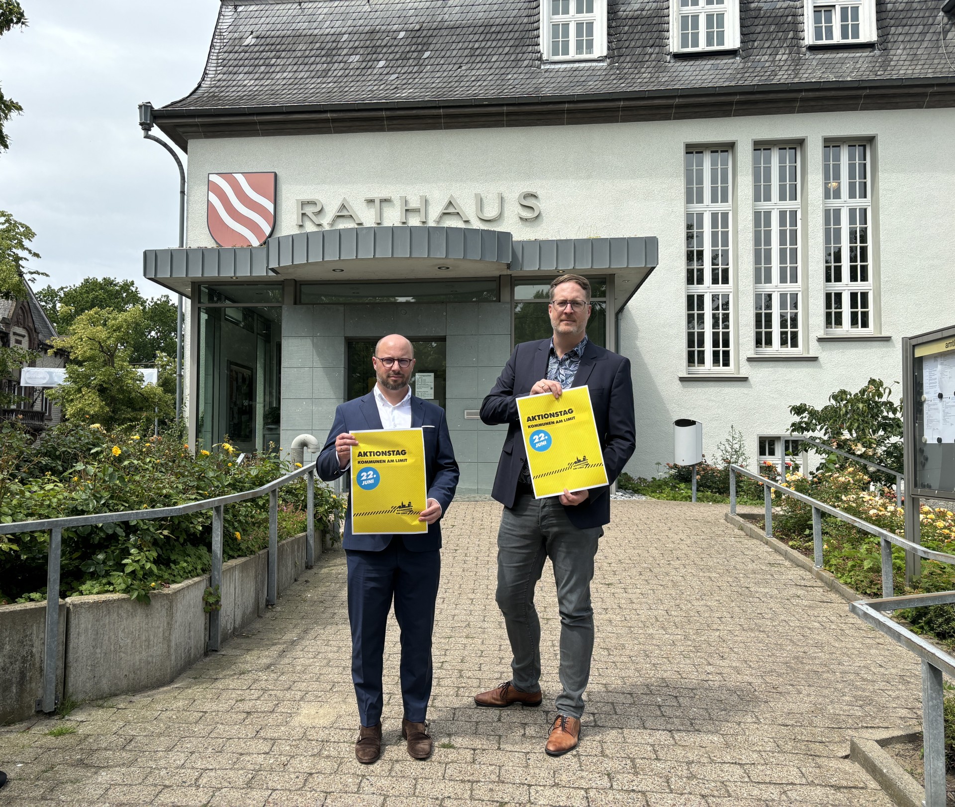 Bürgermeister und Kämmerer