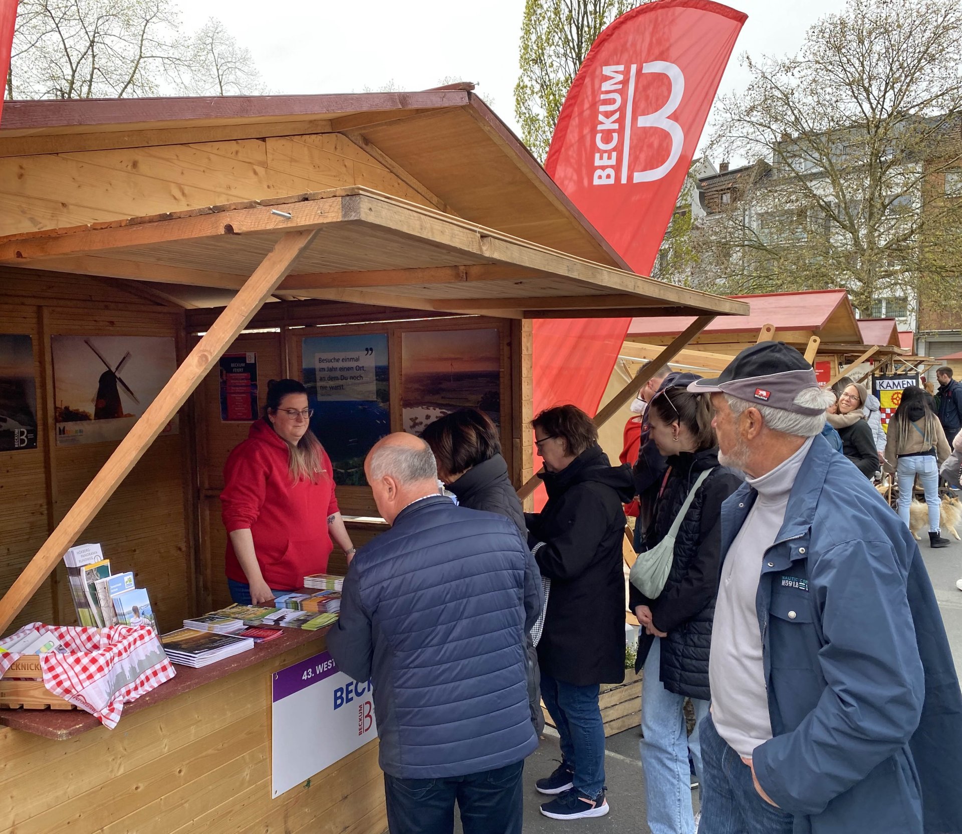 Stand der Stadt Beckum