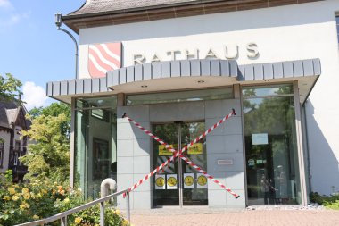gesperrtes Rathaus