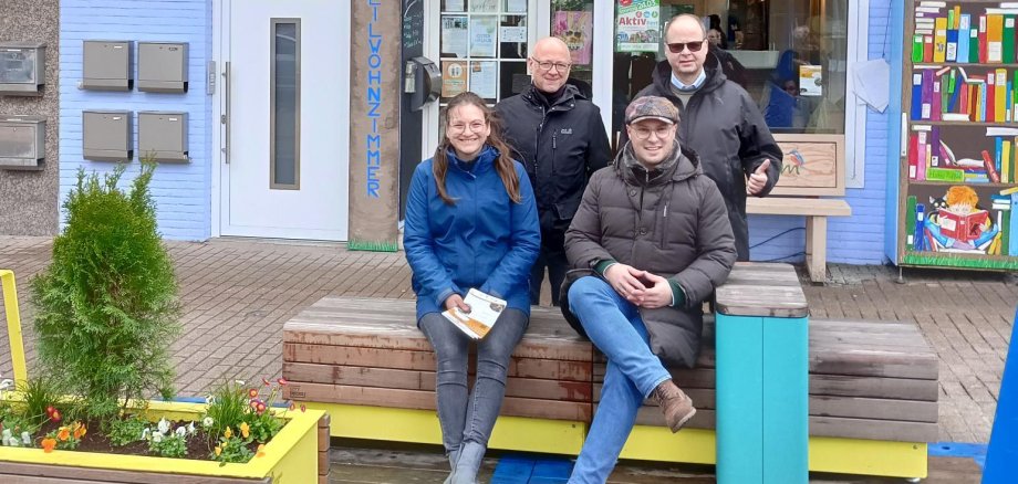 Annika Siebert, Uwe Denkert, Michael Gerdhenrich und Thomas Dreier