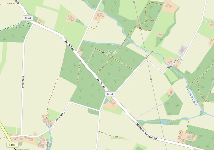 Kartenausschnitt Stadtbusch