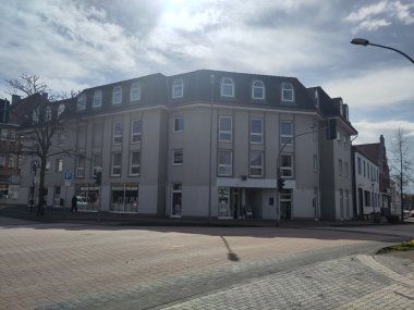 Haus nach dem Anstrich