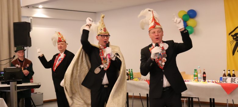 Prinz Karneval und sein Hofmarschall