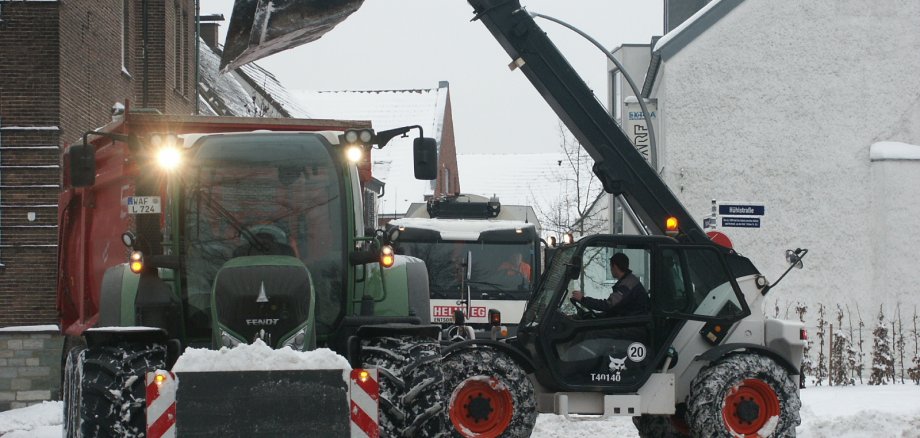 Schneeräumung