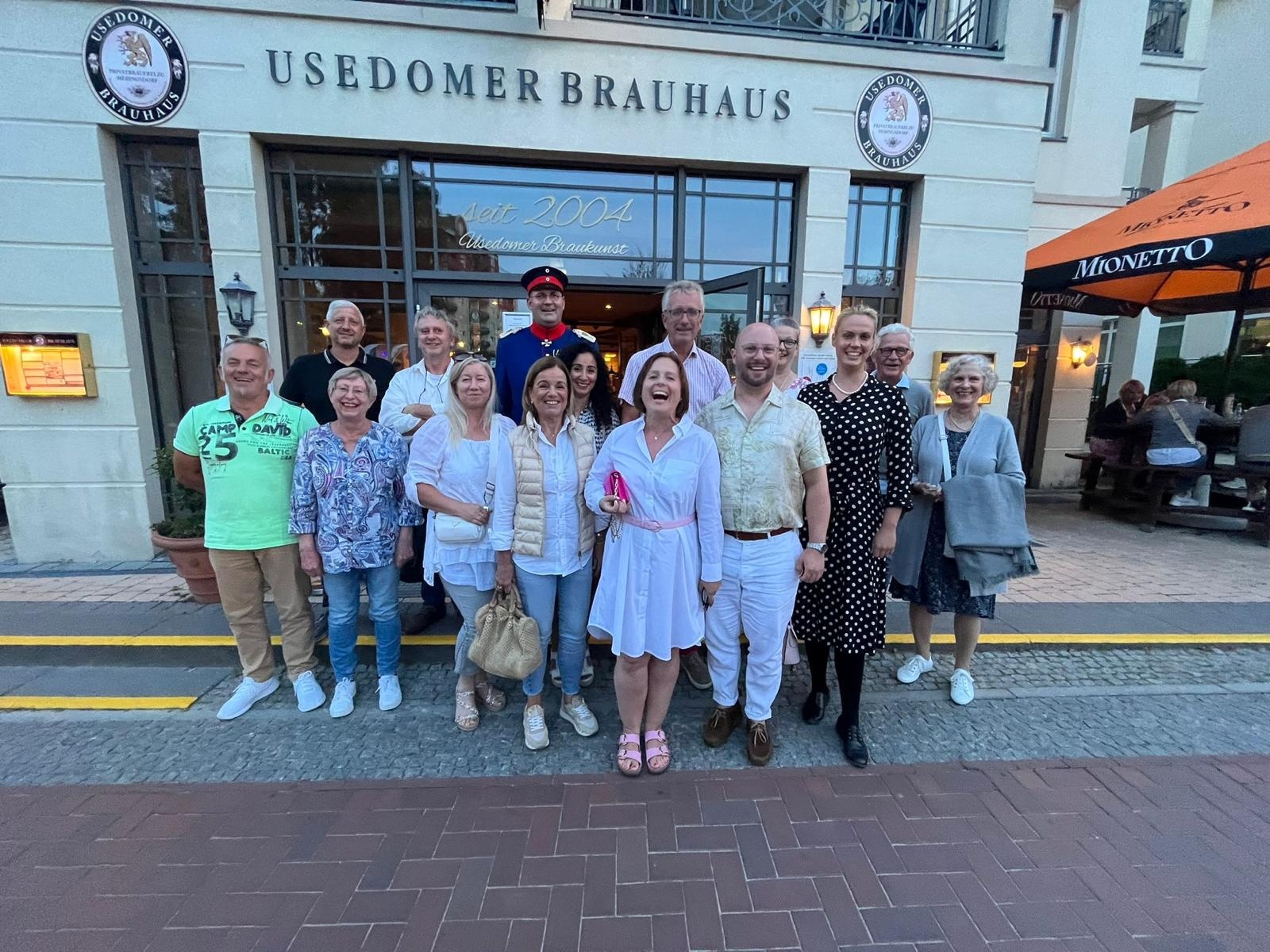 Gruppe beim historischen Umzug