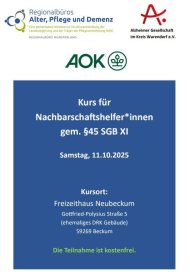 Deckblatt des Flyers