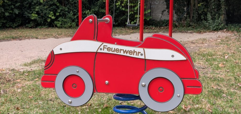 Spielgerät Feuerwehrauto