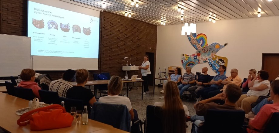 Workshop in der Aula der Antoniusschule