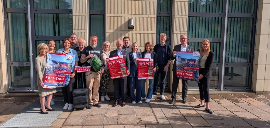 Gruppenbild mit dem Festkommitee