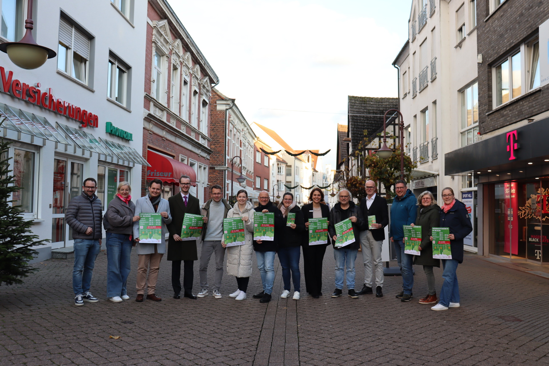 Gruppenbild in der Weststraße