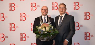 Bürgermeister mit Dieter Beelmann