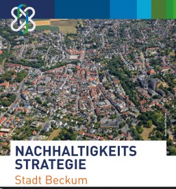 Luftbild der Stadt Beckum