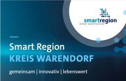 Logo und der Schriftzug Smart Region Kreis Warendorf