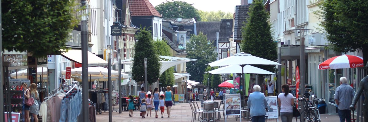 Beckum aus der Vogelperspektive