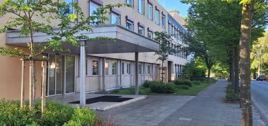 Eingang Alleestraße Wohngeldstelle